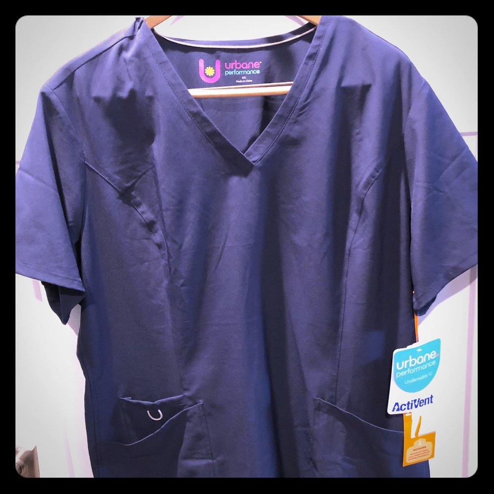Urbane scrub top